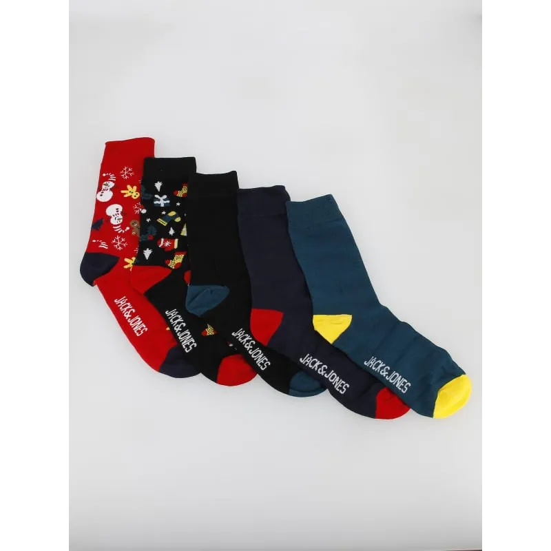 4 paires de chaussettes monogram bleu homme - Tommy Hilfiger | wimod