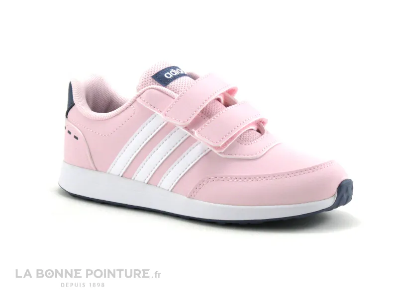 Achat chaussures Adidas Enfant Basket, vente Adidas VS Switch 2 rose clair - EG1596 - Basket scratch fille