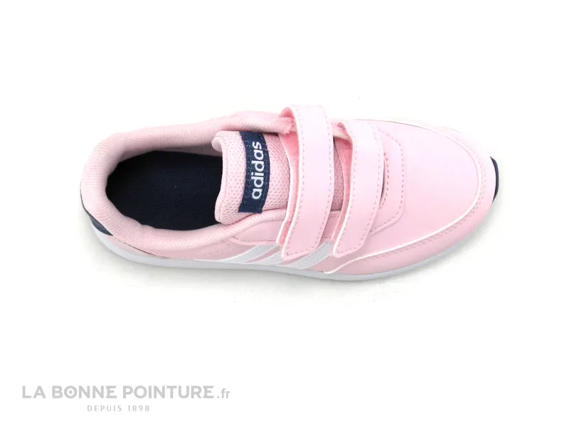 Achat chaussures Adidas Enfant Basket, vente Adidas VS Switch 2 rose clair - EG1596 - Basket scratch fille