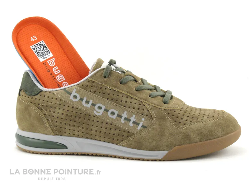 Achat chaussures Bugatti Homme Basket, vente Bugatti TREVOR 321-A3801 - Beige - Basket ville Homme