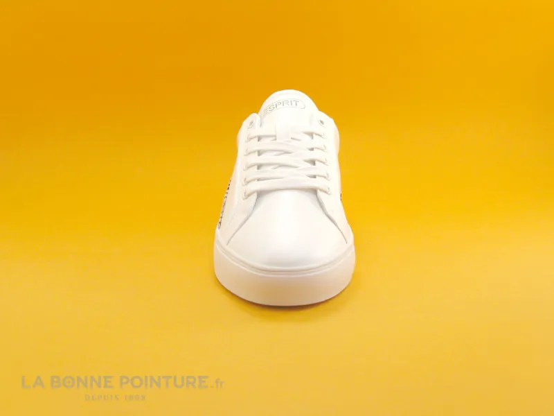 Achat chaussures Esprit Femme Basket, vente Esprit 069EK1W014  100 White - Basket blanche Femme