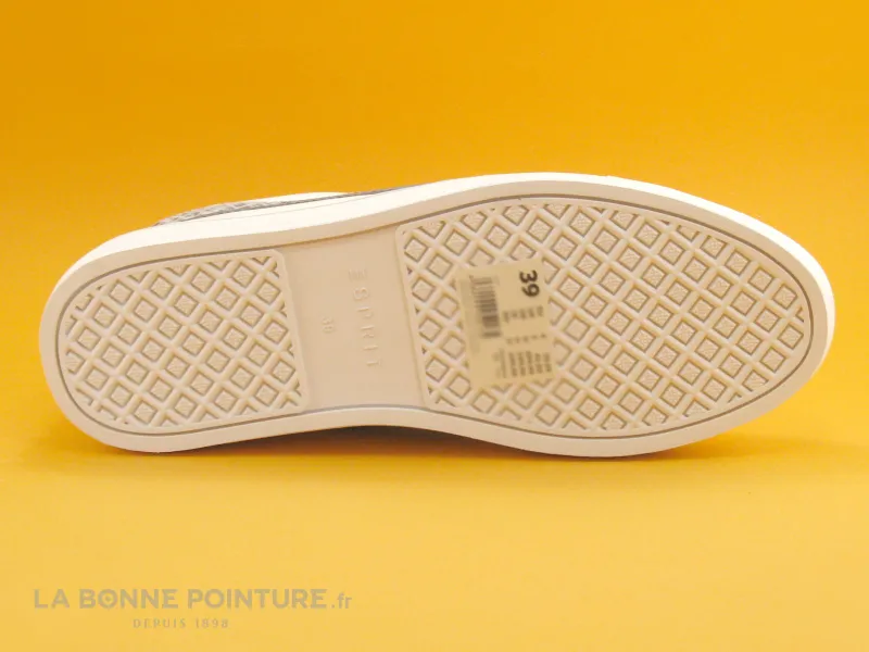 Achat chaussures Esprit Femme Basket, vente Esprit 069EK1W014  100 White - Basket blanche Femme