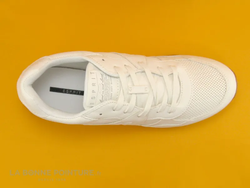 Achat chaussures Esprit Femme Basket, vente Esprit ASTRO White 039EK1W013 - Basket ville Femme