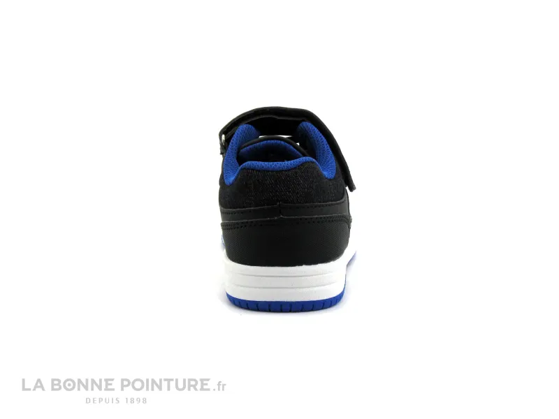 Achat chaussures Kappa Enfant Basket, vente Kappa KARTER LOW EV Kid - Black Blue Green - 304IH20 - Basket