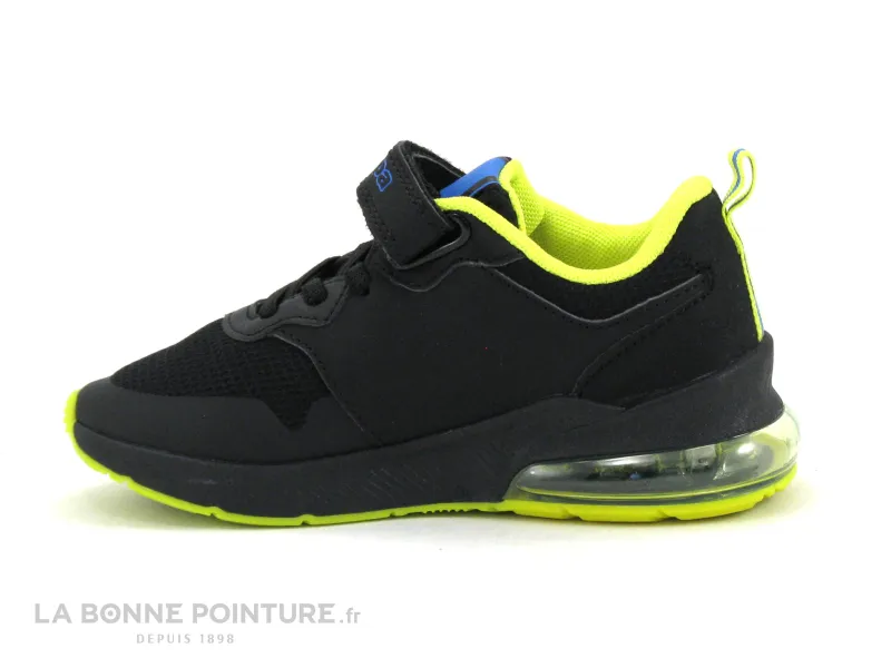 Achat chaussures Kappa Enfant Basket, vente Kappa SPLINTER EV 33152ZW A5C Noir Jaune - Basket mode GARCON