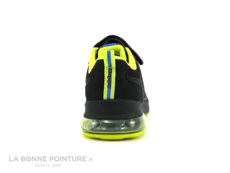 Achat chaussures Kappa Enfant Basket, vente Kappa SPLINTER EV 33152ZW A5C Noir Jaune - Basket mode GARCON