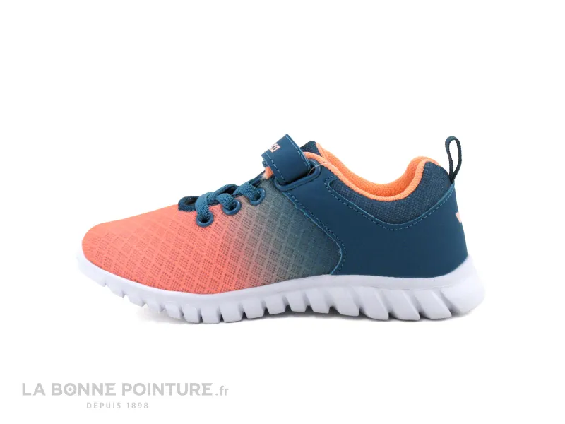 Achat chaussures LICO Enfant Basket, vente Lico MIA 600102 lashs petrol - Basket enfant avec elastique et velcro