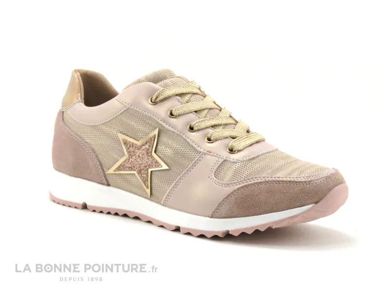 Achat chaussures Lilybellule Junior Basket ville, vente Lilybellule ITOILAM peche - Etoile - Basket mode fille