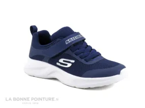 Achat chaussures Skechers Enfant Basket, vente Skechers 303552L DYNAMATIC NVY - Basket bleu marine