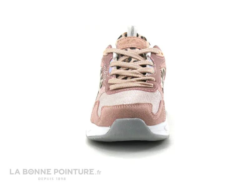 Achat chaussures Wipop Enfant Basket, vente Wipop LAPPY Rose - Leopard - Basket fille