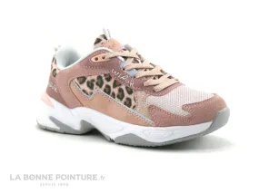 Achat chaussures Wipop Enfant Basket, vente Wipop LAPPY Rose - Leopard - Basket fille