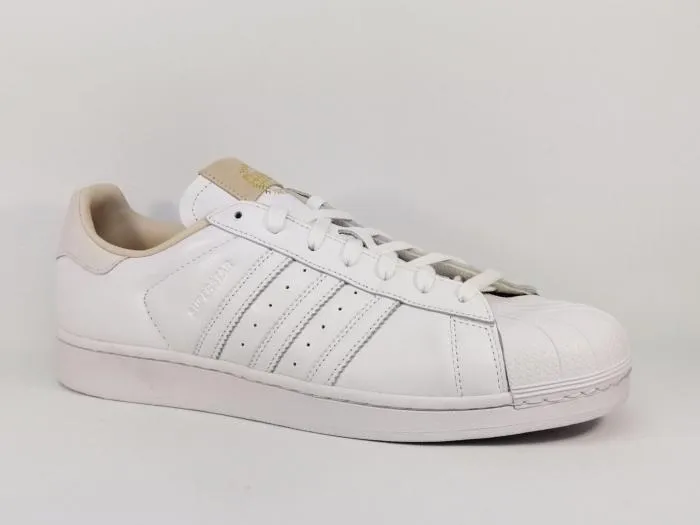 Basket femme ADIDAS superstar EF2102 destockage cuir blanc