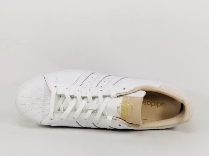 Basket femme ADIDAS superstar EF2102 destockage cuir blanc