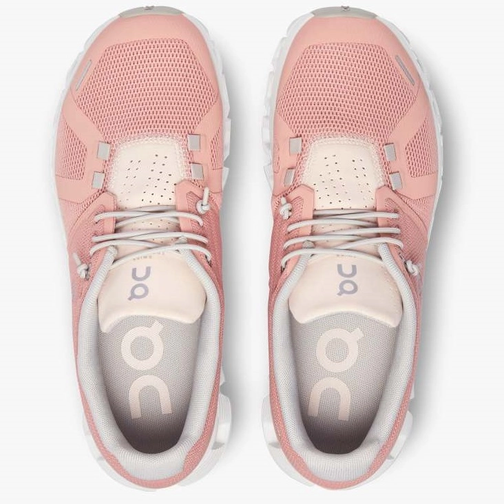 Basket On Running Women Cloud 5 Rose Shell