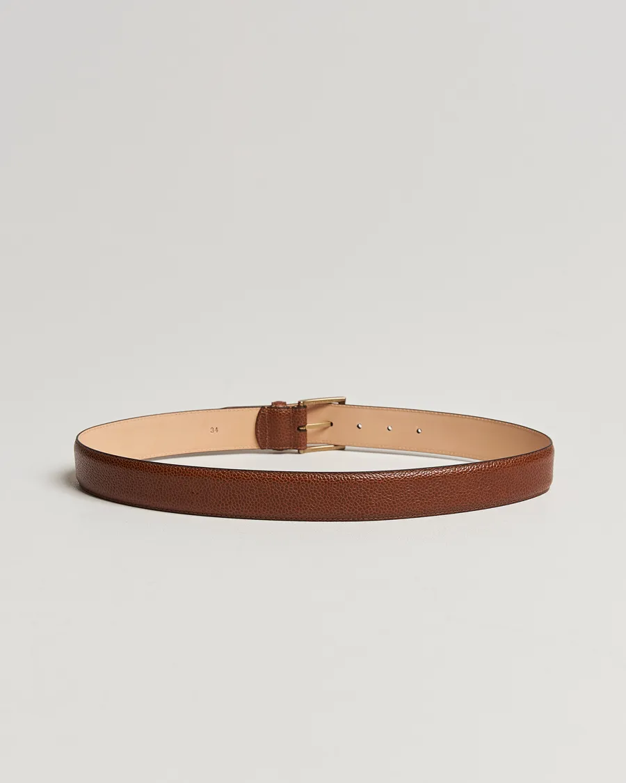 Belt 3,5 cm Tan Grained Calf