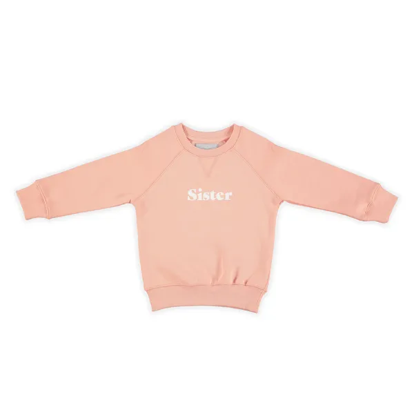 Bob and Blossom Coral Sister Sweatshirt - Trouva