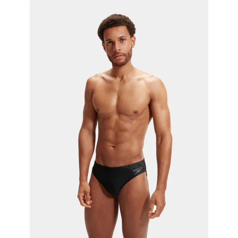 Boxer de natation block bleu noir homme - Adidas | wimod