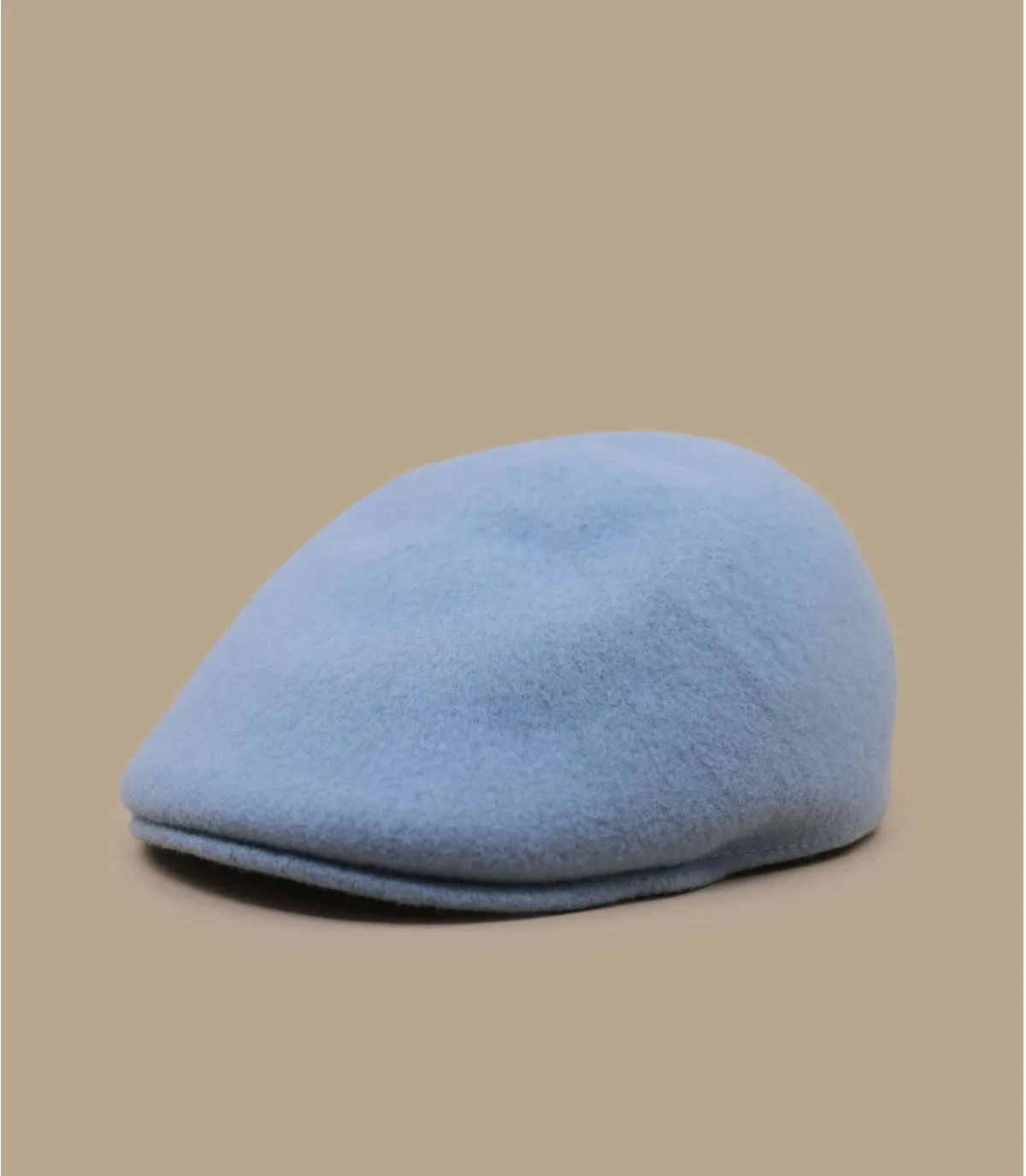 Béret casquette bleu - 507 Wool Seamless glacier blue Kangol : Headict