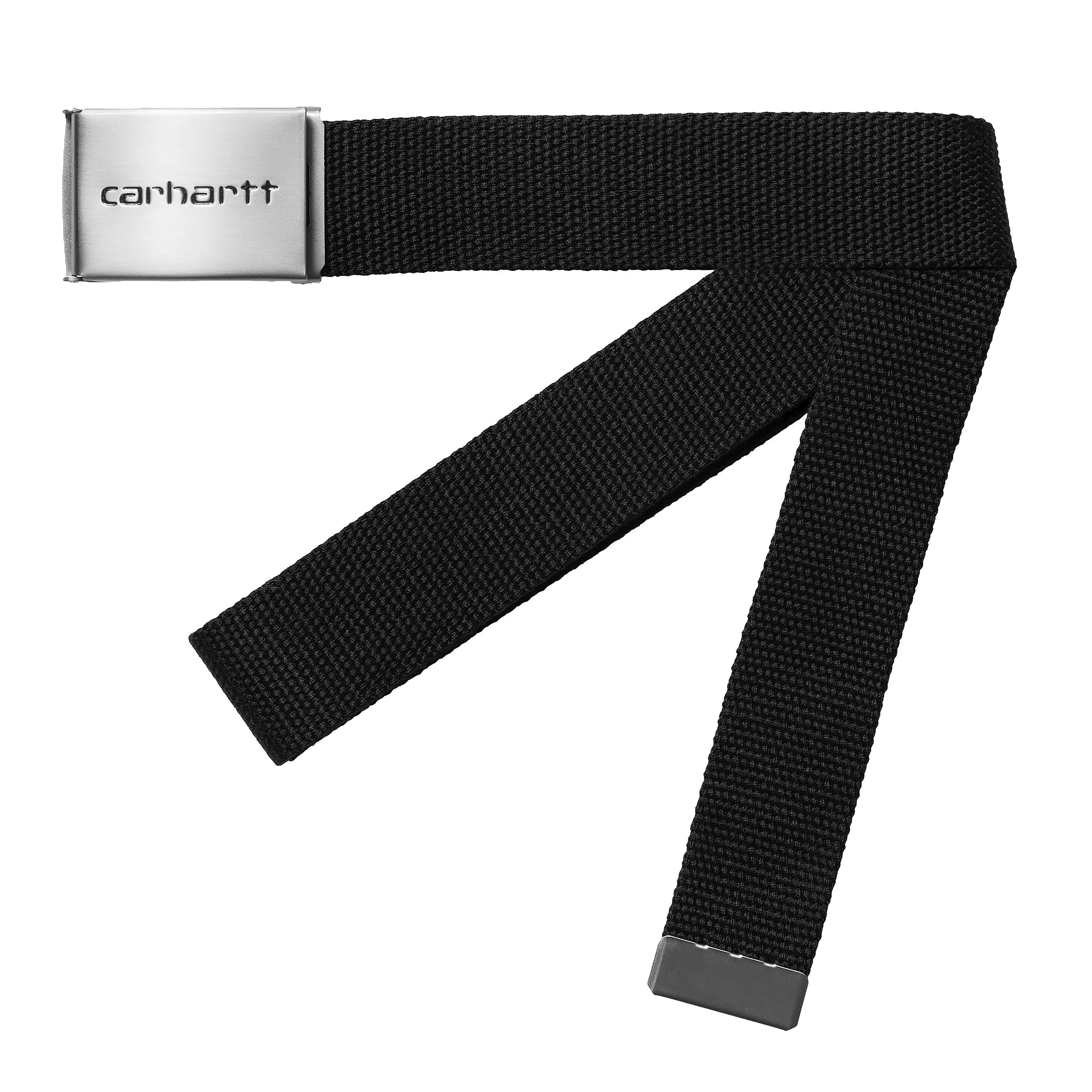 CARHARTT Clip Belt Chrome Black