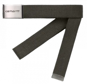 CARHARTT - Clip Belt Chrome, Cypress - INSIDE URBAN WEAR