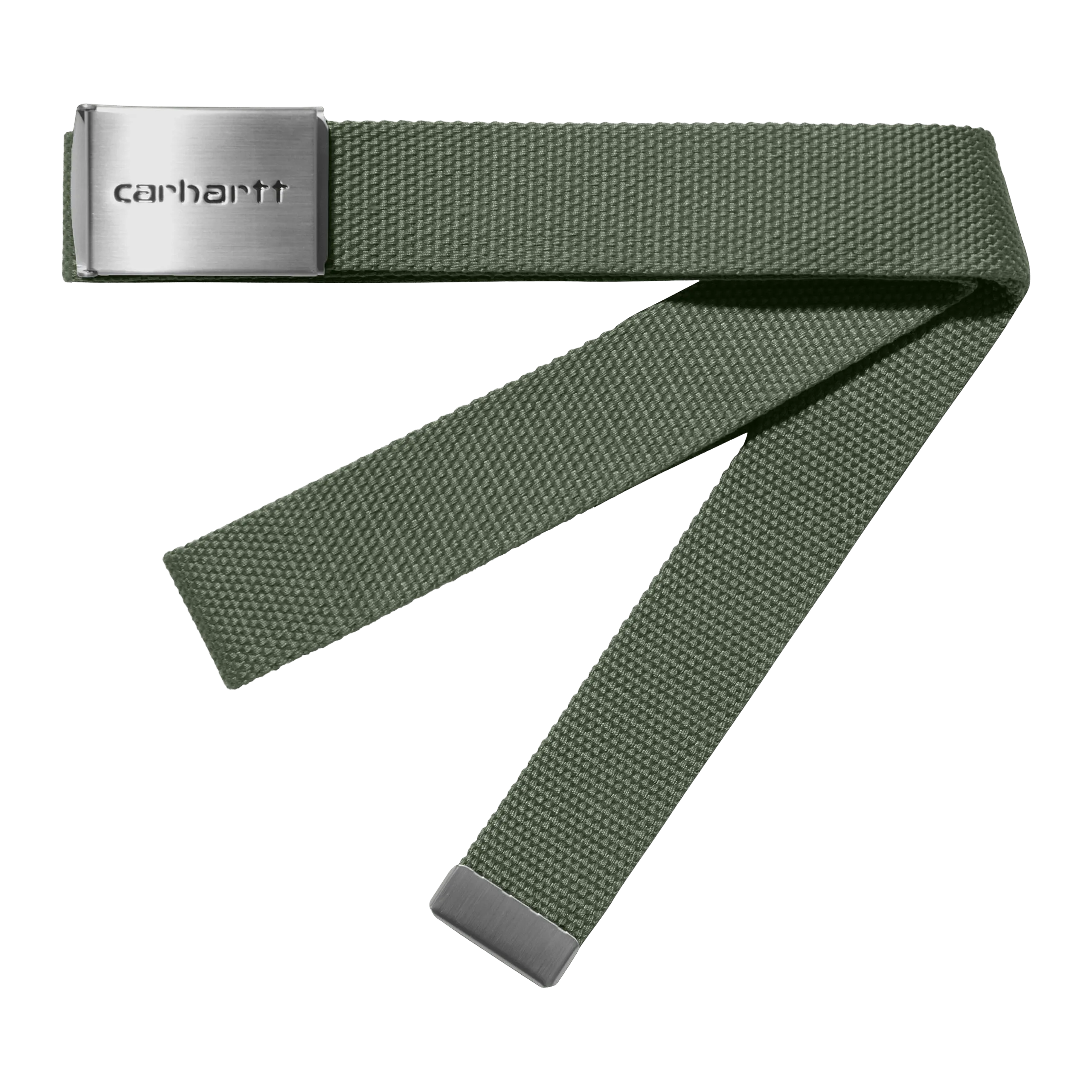 CARHARTT - Clip Belt Chrome, Dollar green - INSIDE URBAN WEAR