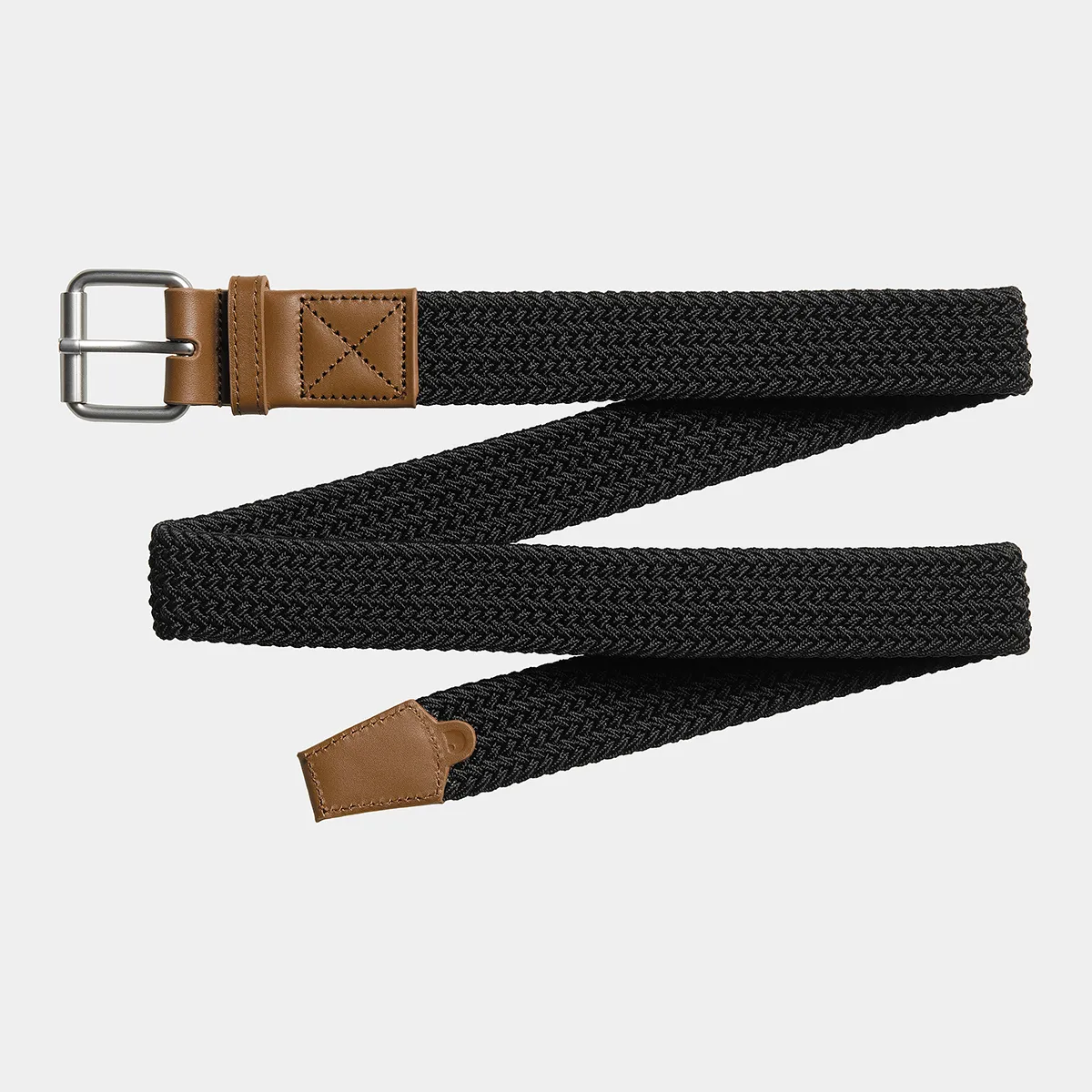 Carhartt Wip . Jackson Belt . Black / Dark Cognac — Le Shop Nîmes