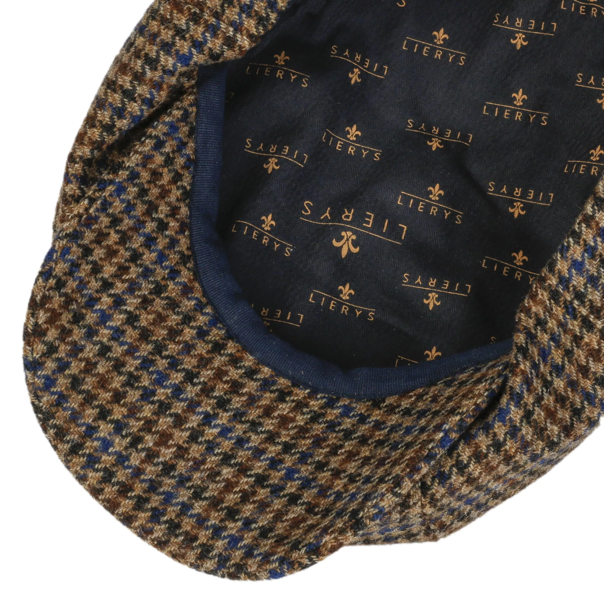 Casquette 8 Panel Houndstooth by Lierys --> Chapeaux, casquettes & bonnets en ligne ▷ Chapeaushop