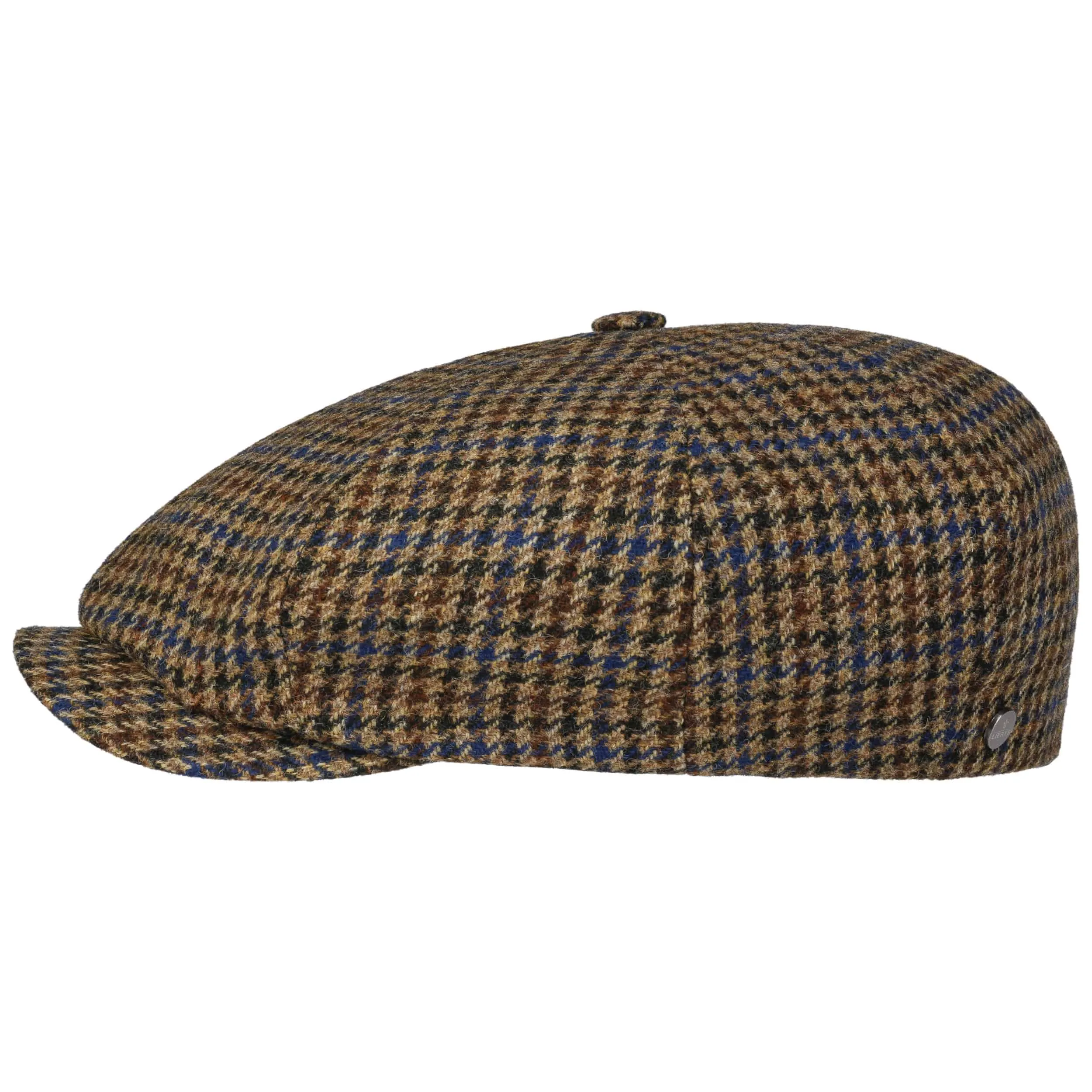 Casquette 8 Panel Houndstooth by Lierys --> Chapeaux, casquettes & bonnets en ligne ▷ Chapeaushop