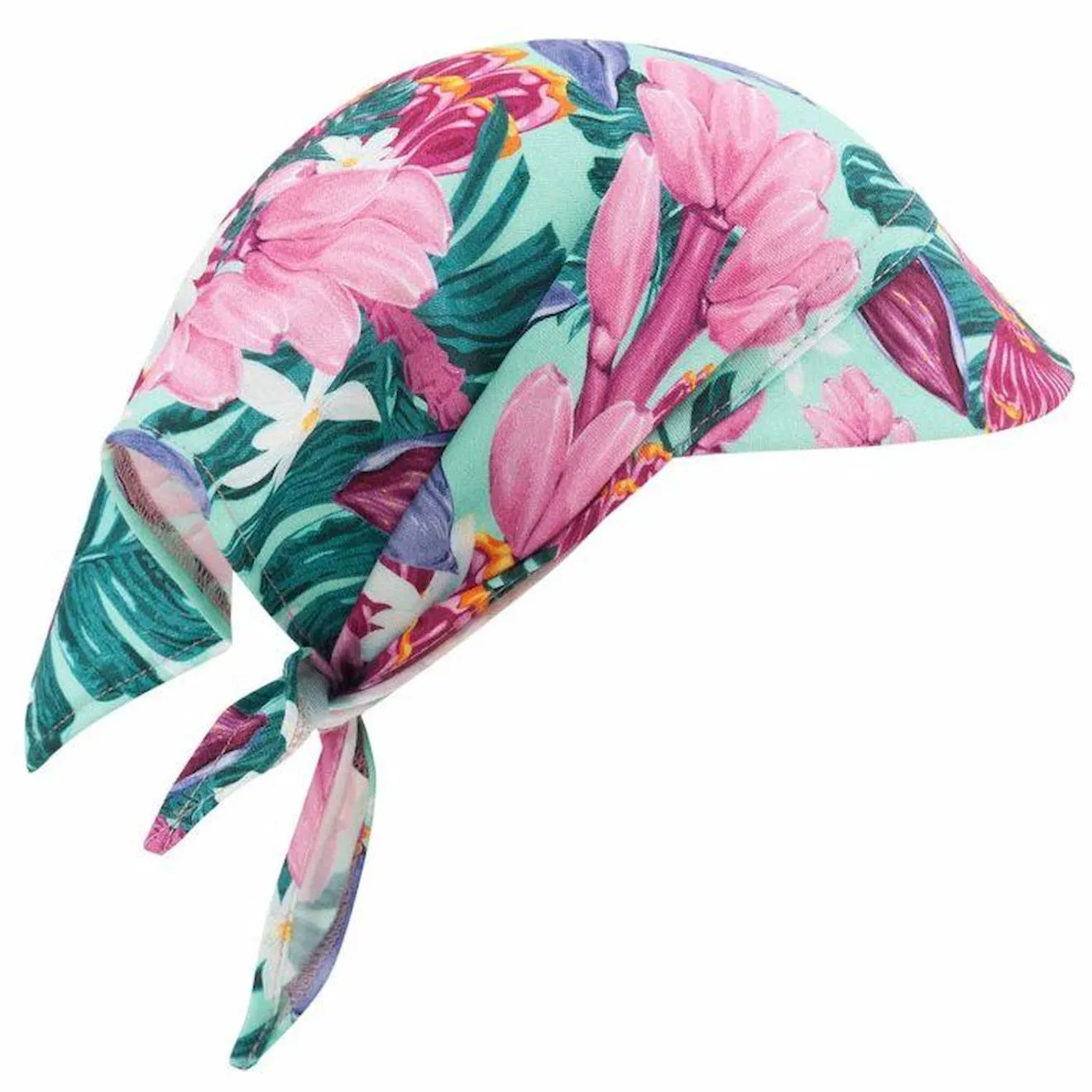 Casquette bandana bébé en bambou, Summer rose - Sevira Kids