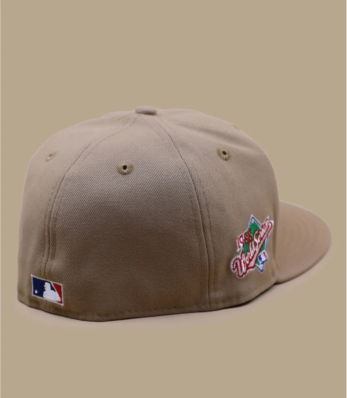 casquette dodgers camel rose - Side Patch 5950 LA Dodgers camel pink New Era : Headict