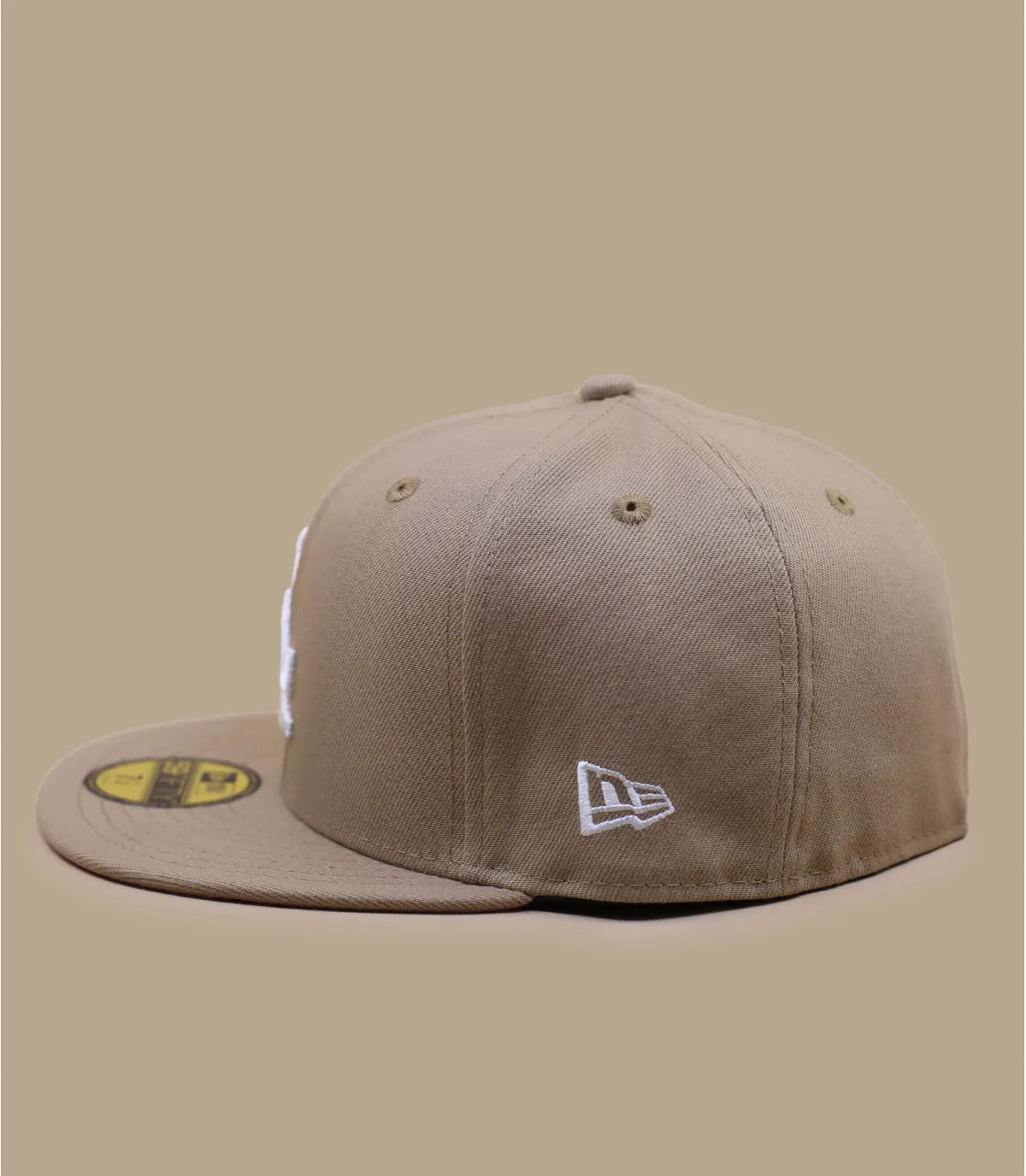 casquette dodgers camel rose - Side Patch 5950 LA Dodgers camel pink New Era : Headict