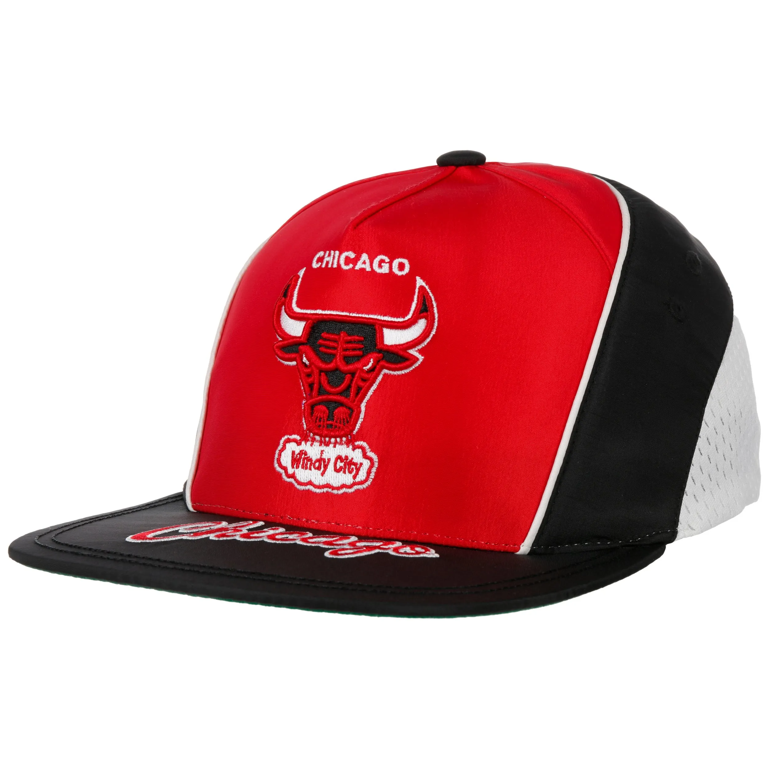 Casquette Freethrow Snap Bulls by Mitchell & Ness --> Chapeaux, casquettes & bonnets en ligne ▷ Chapeaushop