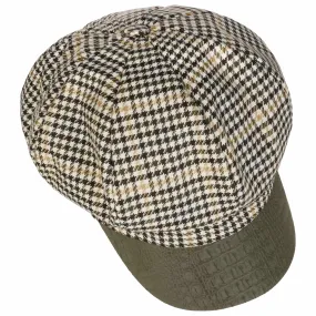 Casquette Gavroche Verlea Houndstooth by Lierys --> Chapeaux, casquettes & bonnets en ligne ▷ Chapeaushop