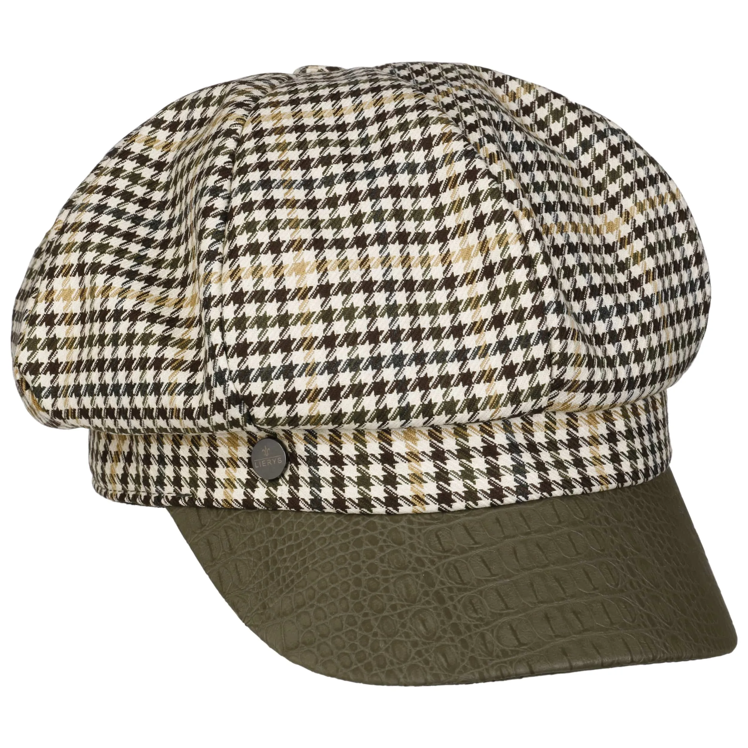 Casquette Gavroche Verlea Houndstooth by Lierys --> Chapeaux, casquettes & bonnets en ligne ▷ Chapeaushop