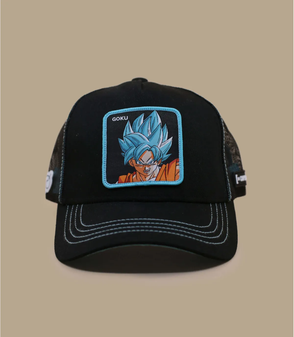 casquette goku - Trucker Dragon Ball Super Goku Capslab : Headict