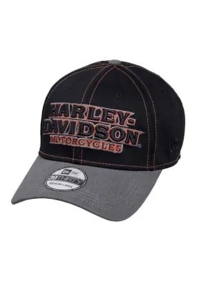 Casquette Harley Davidson Homme Colorblocked 39THIRTY Baseball Cap Black 99446-16VM