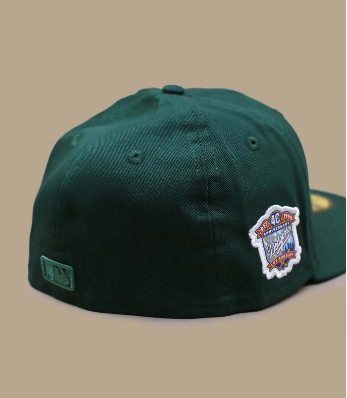 casquette LA vert - Patch 59Fifty LA dark green New Era : Headict