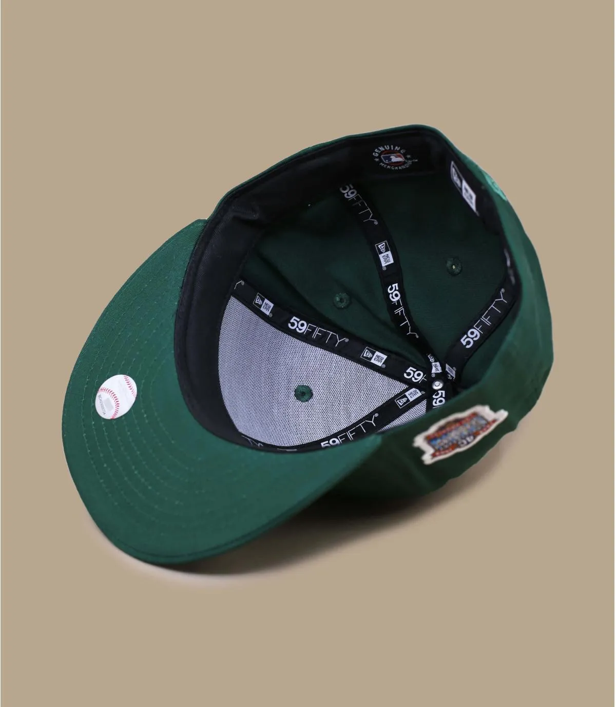 casquette LA vert - Patch 59Fifty LA dark green New Era : Headict