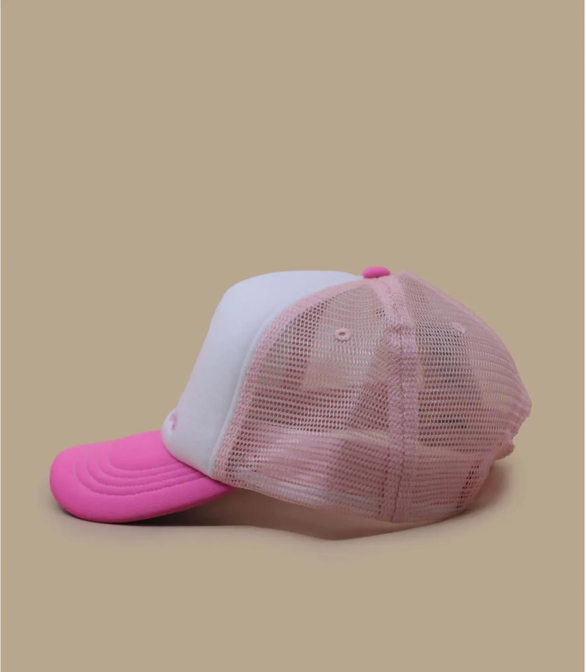 casquette trucker enfant rose - Surfie Kid Cap hot pink Barts : Headict