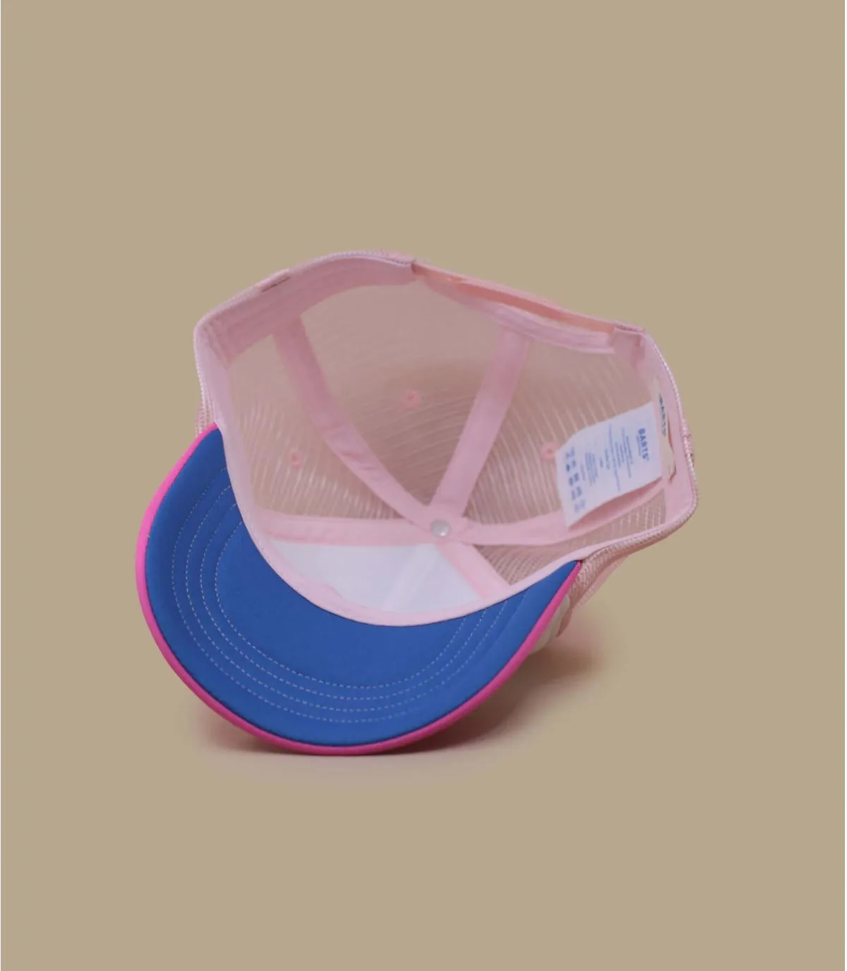 casquette trucker enfant rose - Surfie Kid Cap hot pink Barts : Headict