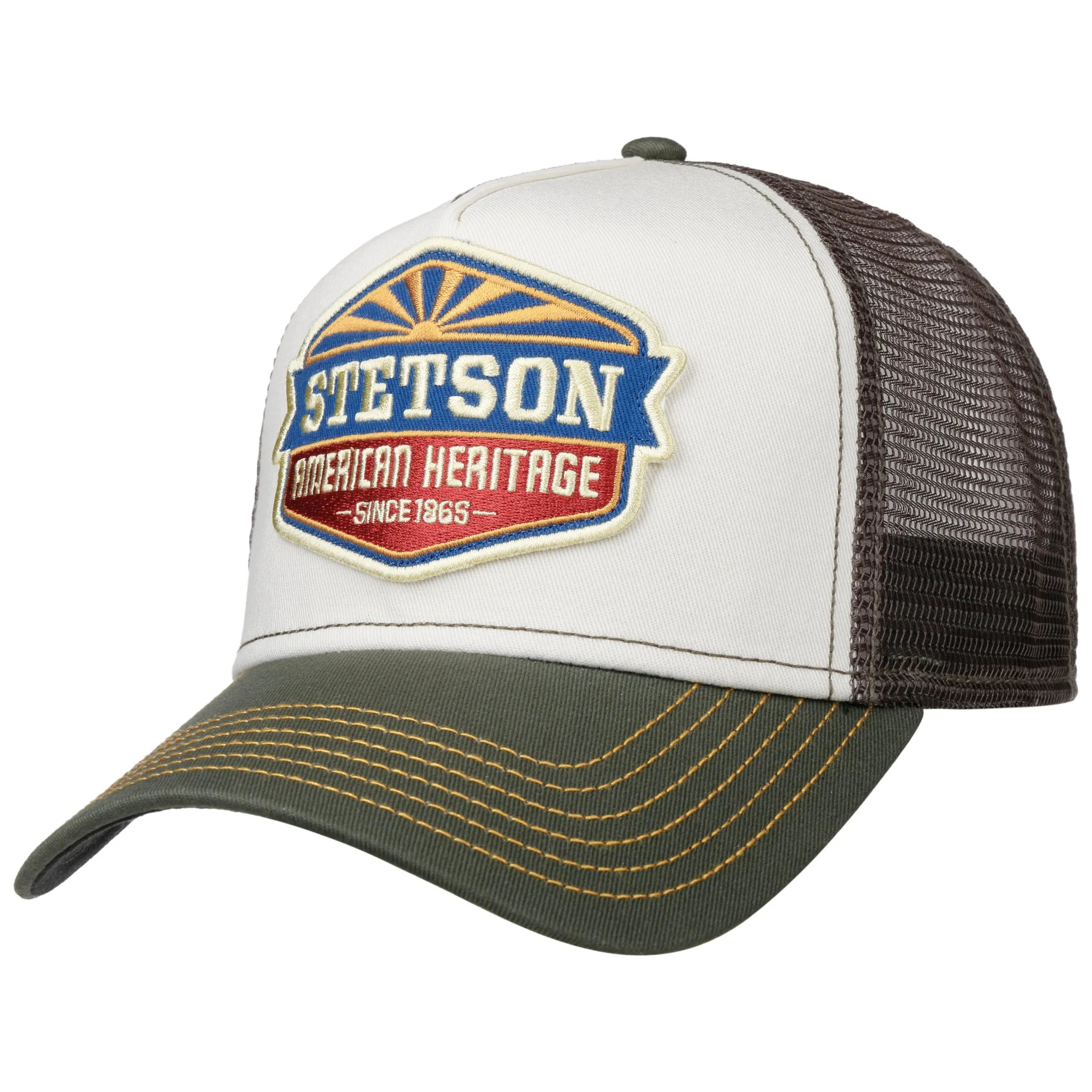 Casquette Trucker New American Heritage by Stetson --> Chapeaux, casquettes & bonnets en ligne ▷ Chapeaushop