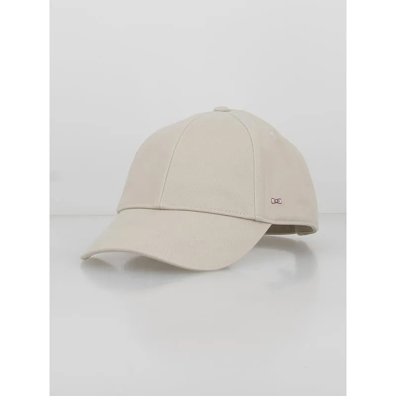 Casquette uni vrille mini logo beige - Eden Park | wimod