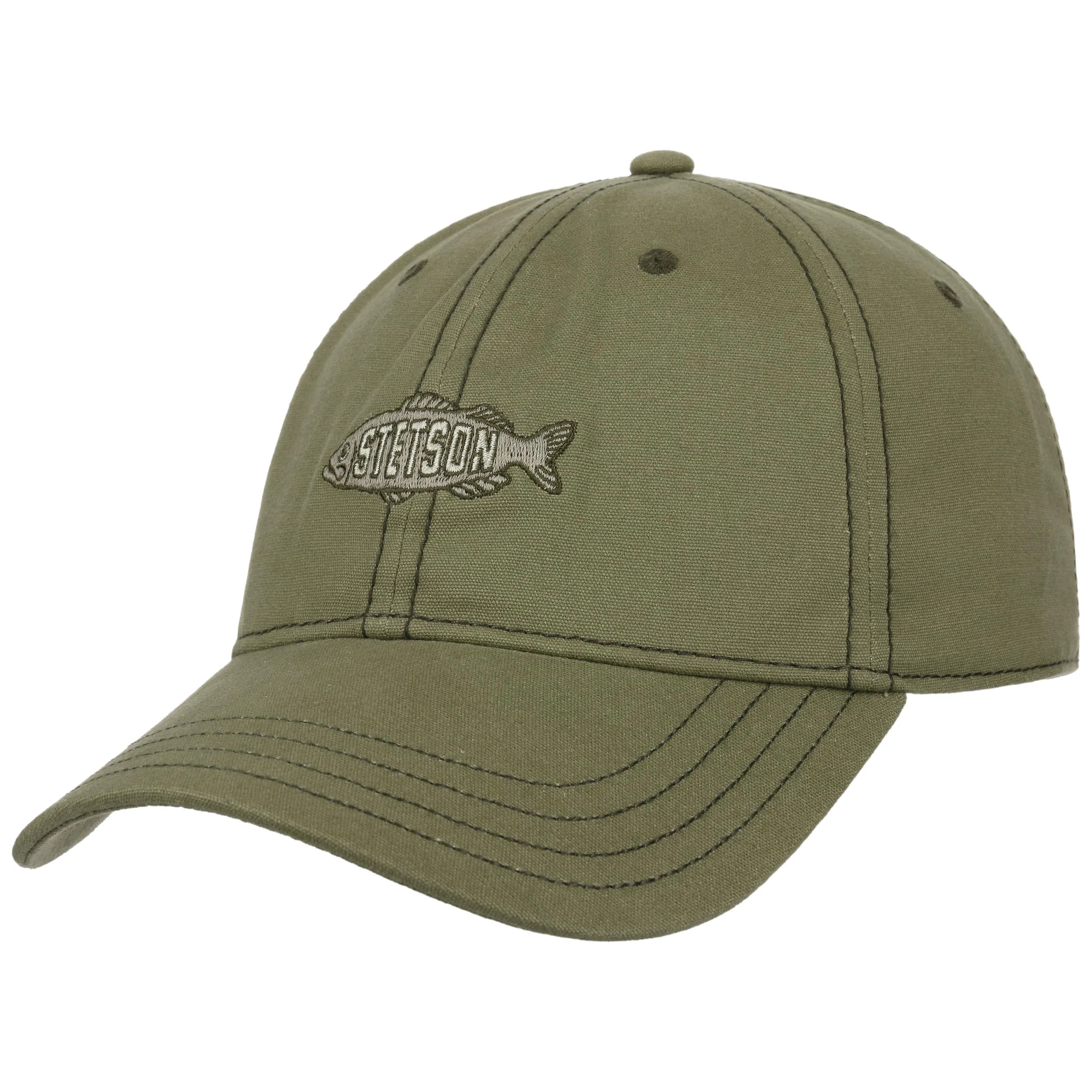 Casquette Washed Canvas Fish by Stetson --> Chapeaux, casquettes & bonnets en ligne ▷ Chapeaushop