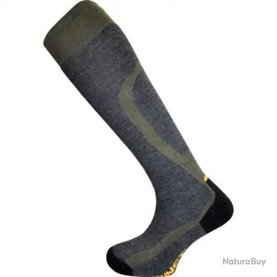 Chaussettes hautes MONNET PRO HUNTING kaki P 39.40