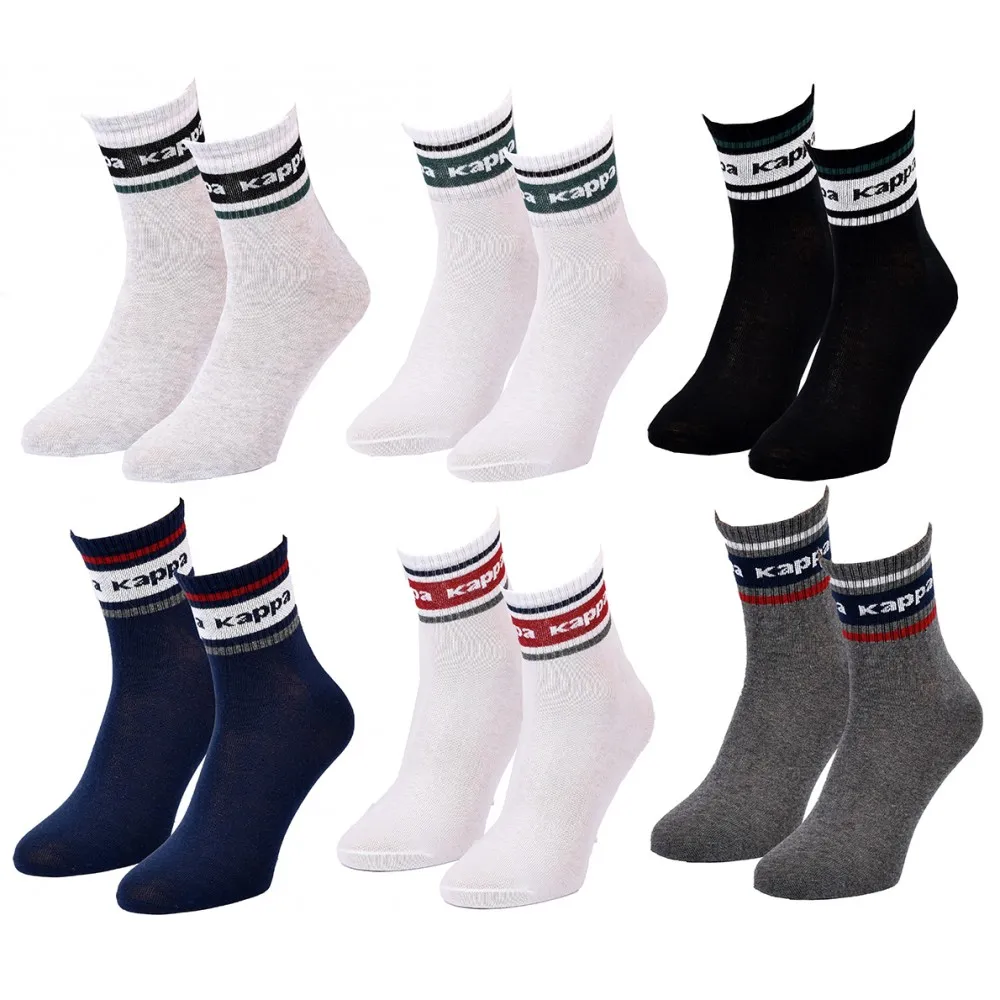 Chaussettes Homme QUARTER KAPPA Lot de 6