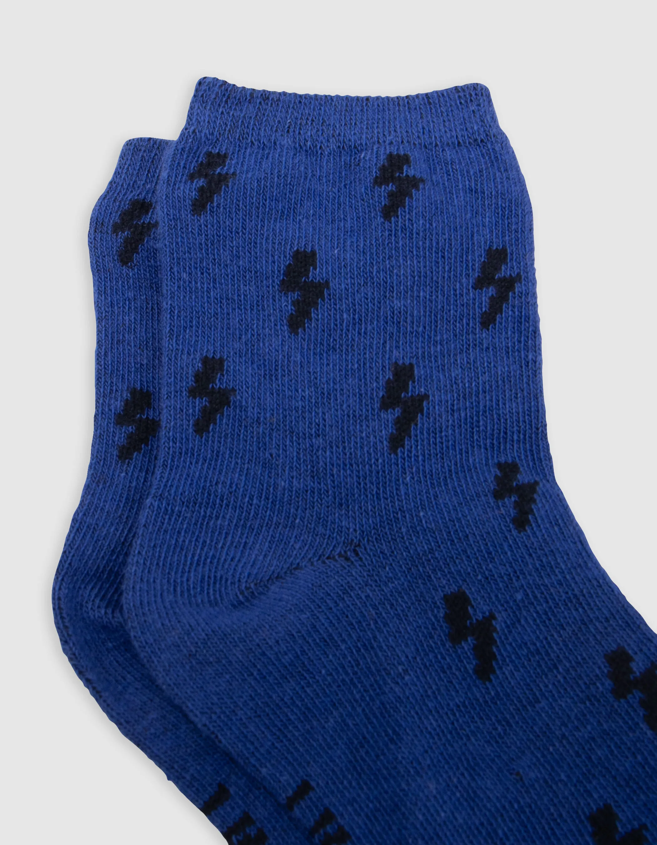 Chaussettes marine, camel et bleues bébé garçon