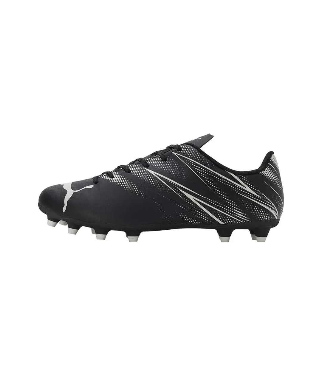 Chaussures de foot attacanto fg/ag homme noir / argenté Puma