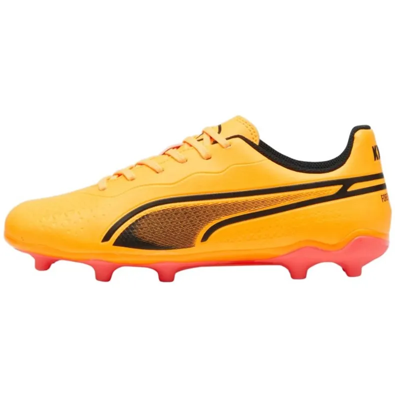 Chaussures de football Puma King Match FG/AG 107573 05 jaune