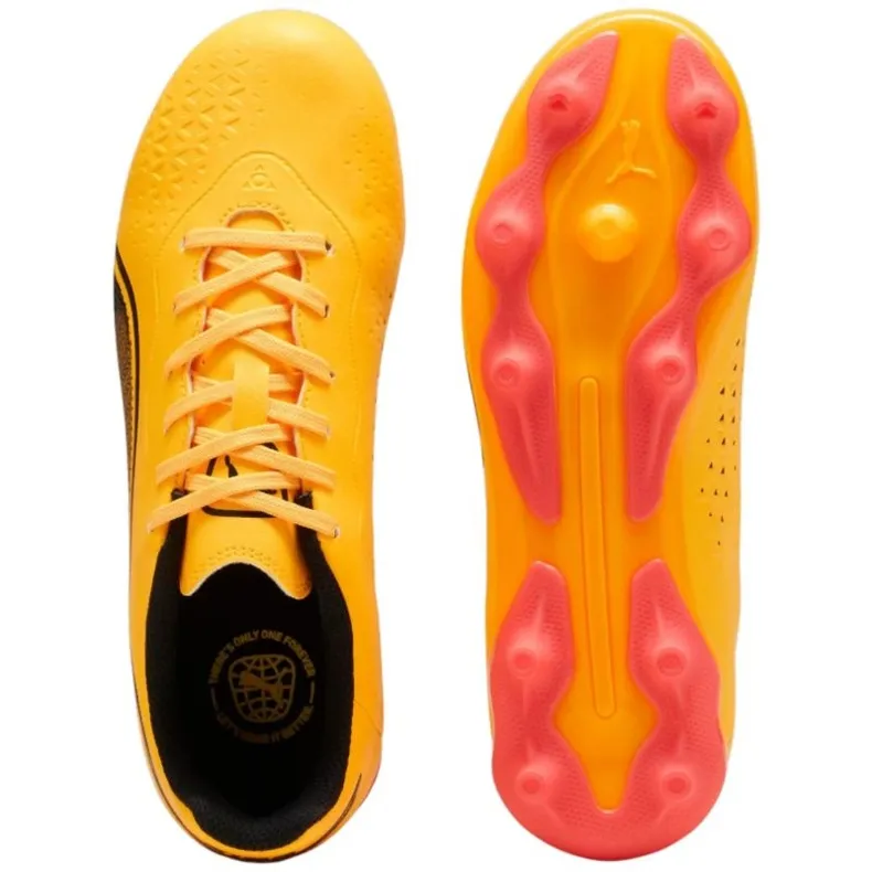 Chaussures de football Puma King Match FG/AG 107573 05 jaune