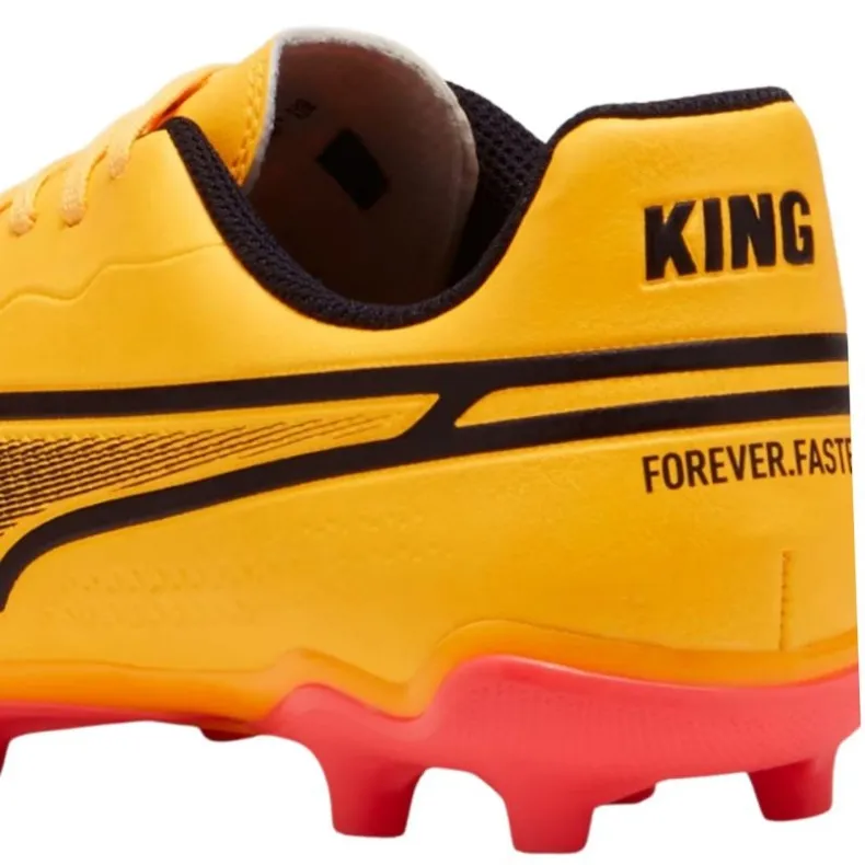 Chaussures de football Puma King Match FG/AG 107573 05 jaune